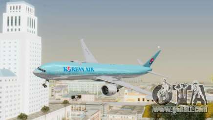 Boeing 777-300ER Korean Air for GTA San Andreas