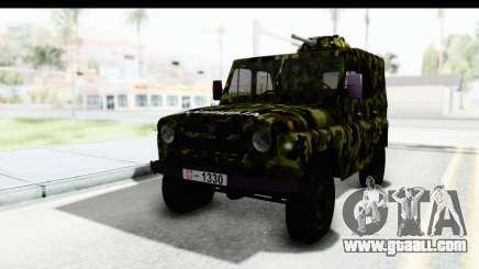 UAZ-469 Military police of Serbia for GTA San Andreas