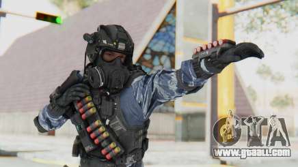 Federation Elite Shotgun Urban-Navy for GTA San Andreas