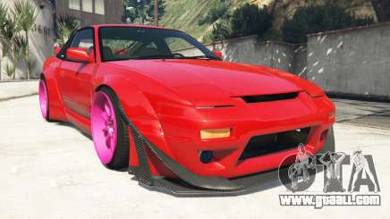 Nissan 180SX Type-X v1.0 for GTA 5
