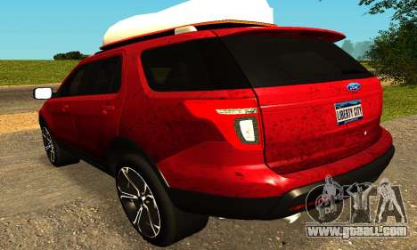 Ford Explorer 2013 for GTA San Andreas