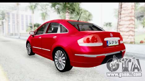 Fiat Linea 2015 v2 for GTA San Andreas