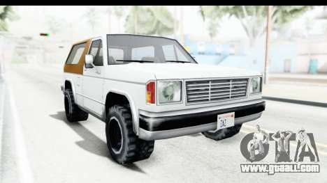 Ford Bronco from Bully for GTA San Andreas