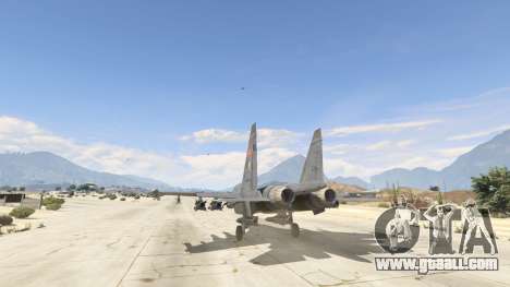 GTA 5 Su-30МКК HQ Chinese