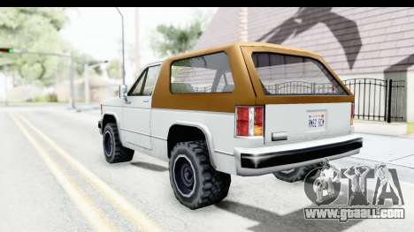Ford Bronco from Bully for GTA San Andreas