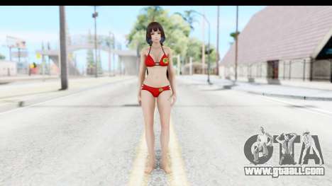 Naotora Li Macchiato from Dead or Alive Xtreme 3 for GTA San Andreas