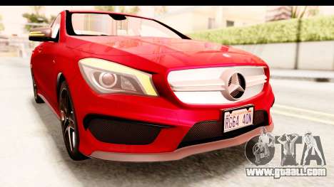 Mercedes-Benz CLA45 AMG 2014 for GTA San Andreas