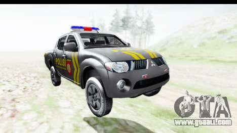 Mitsubishi L200 Indonesian Police for GTA San Andreas