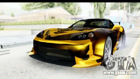NFS Carbon Chevrolet Corvette for GTA San Andreas