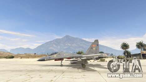 GTA 5 Su-30МКК HQ Chinese