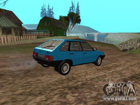 VAZ 2109 with alloy wheels for GTA San Andreas