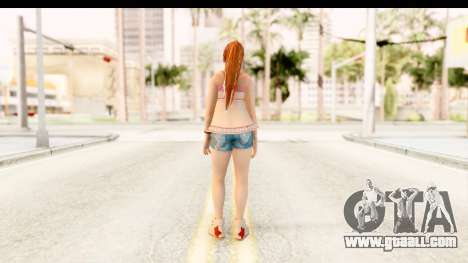 Dead Or Alive 5 - Kasumi Intimate for GTA San Andreas
