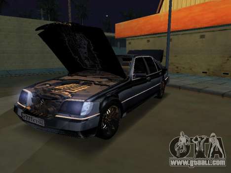 Mersedes-Benz W140 600SEL for GTA San Andreas