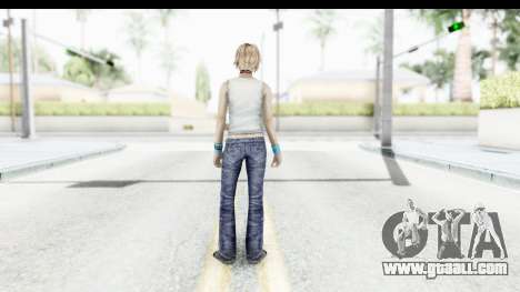 Silent Hill 3 - Heather Sporty White Delicious for GTA San Andreas