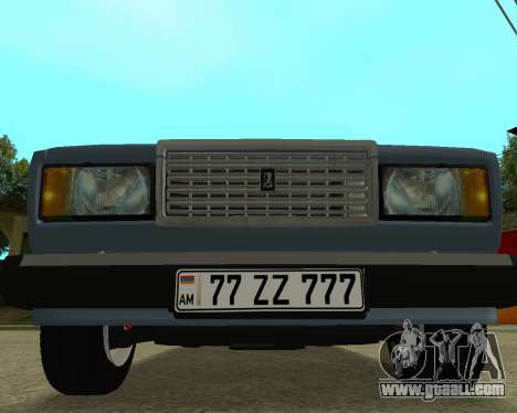 VAZ 2107 Armenian for GTA San Andreas