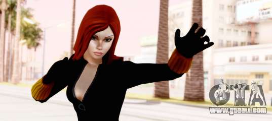 Marvel Heroes - Black Widow for GTA San Andreas