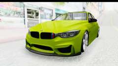 BMW M3 F30 Hulk for GTA San Andreas