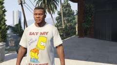 Bart Simpson T-Shirt for GTA V for GTA 5