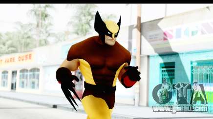 Marvel Heroes - Wolverine Brown for GTA San Andreas