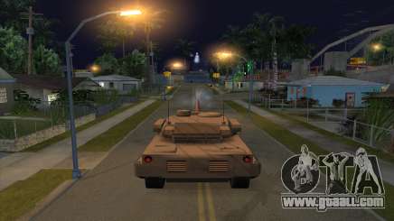 The effect of firing tank for GTA San Andreas