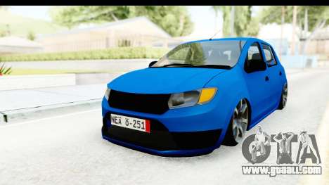 Dacia Sandero 2013 for GTA San Andreas