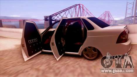 Lada Priora Autozvuk v.1 for GTA San Andreas