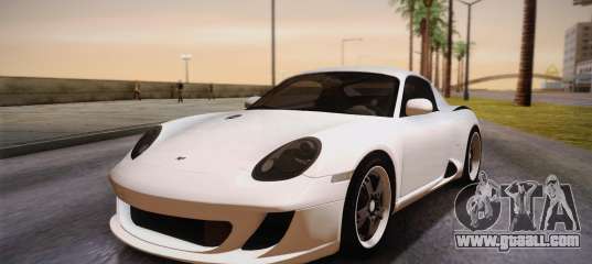 Ruf RK Coupe (987) 2007 HQLM for GTA San Andreas