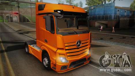 Mercedes-Benz Actros Mp4 4x2 v2.0 Steamspace for GTA San Andreas