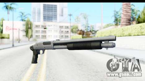 Tactical Mossberg 590A1 Chrome v1 for GTA San Andreas