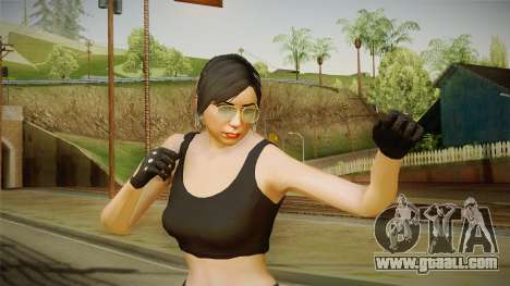 GTA 5 Heists DLC Female Skin 2 for GTA San Andreas