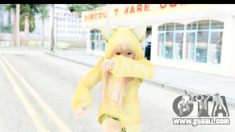 Marie Rose Newcomer Yellow for GTA San Andreas