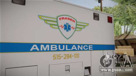 Chevrolet Express 2011 Ambulance for GTA San Andreas