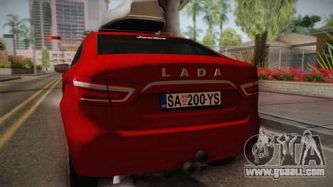 Lada Vesta Sedan for GTA San Andreas