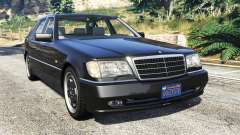 Mercedes-Benz W140 AMG [replace] for GTA 5