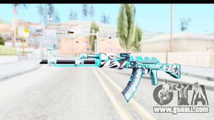 AK-47 Frontside Misty for GTA San Andreas