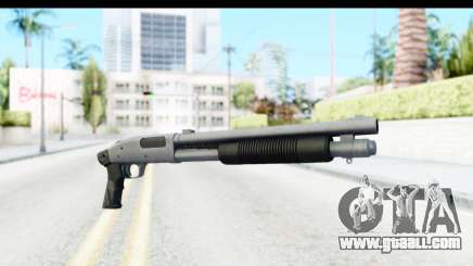 Tactical Mossberg 590A1 Chrome v1 for GTA San Andreas