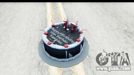 Han Farhan Cake Grenade for GTA San Andreas