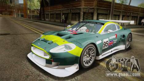 Aston Martin Racing DBR9 2005 v2.0.1 YCH Dirt for GTA San Andreas