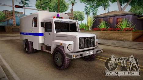 GAZ 3309 Police for GTA San Andreas