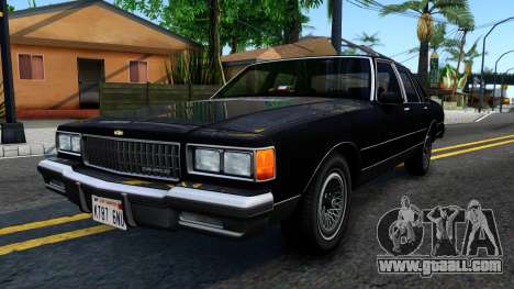 Chevrolet Caprice Brougham 1986 for GTA San Andreas