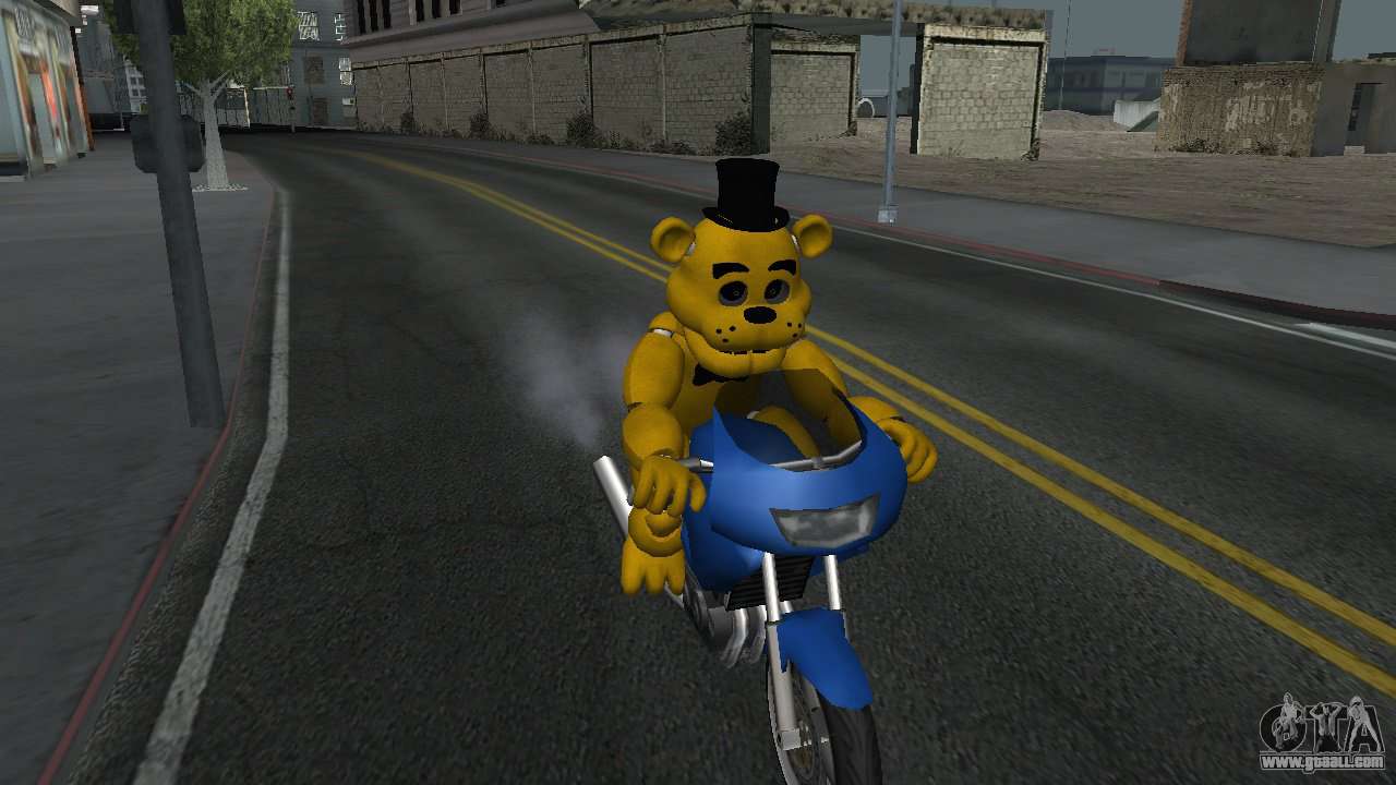 GTA San Andreas Five Nights at Freddys 4 Skin Pack [COMPLETE] with 2.0  Update Mod 