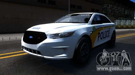 Ford Taurus Slicktop Metro Police 2013 for GTA San Andreas