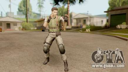 Resident Evil HD - Chris Redfield S.T.A.R.S for GTA San Andreas