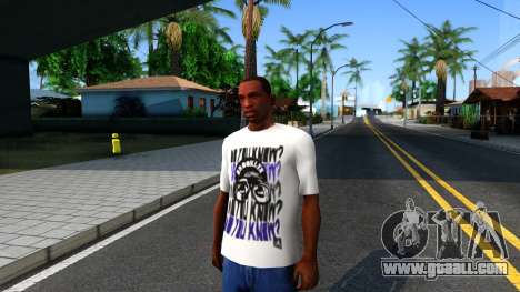 Nike Air Jordan S.O.M. Do You Know T-Shirt White for GTA San Andreas