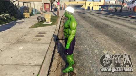 GTA 5 The Hulk with eyes
