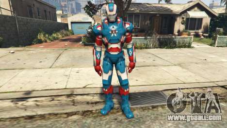 GTA 5 Iron Man Patriot
