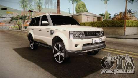 Land Rover Range Rover 2015 Sport for GTA San Andreas