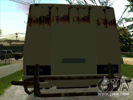 PAZ-32053 For the zombie Apocalypse for GTA San Andreas