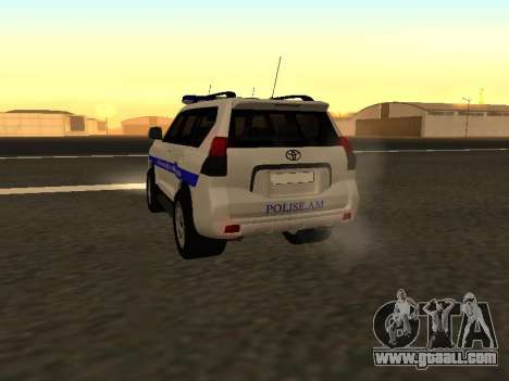 Toyota Land Cruiser Polise Armenian for GTA San Andreas