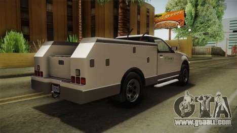 GTA 5 Vapid Utility Van IVF for GTA San Andreas